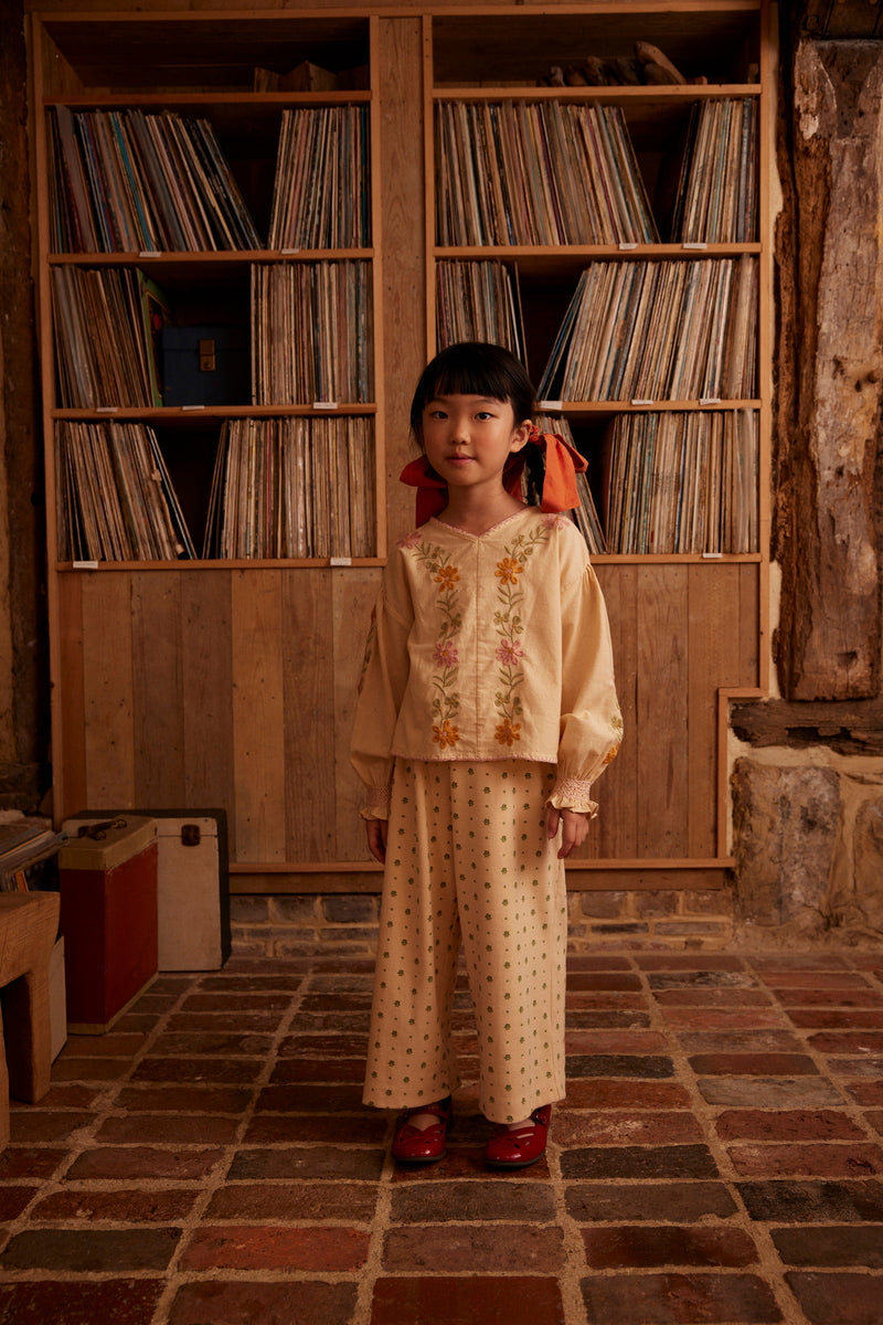 Mila Jersey Trousers | Meadow Calico
