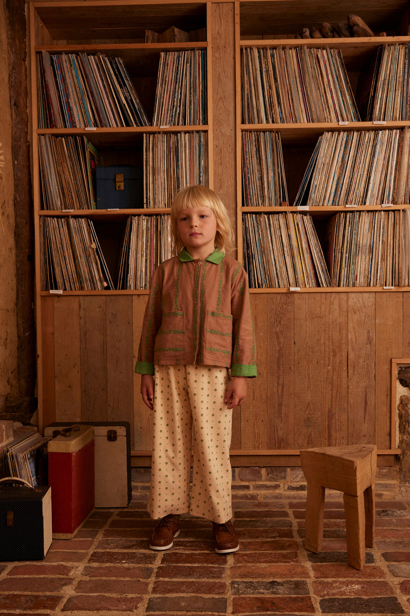 Mila Jersey Trousers | Meadow Calico