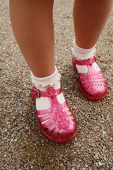 Nea Glitter Sandal | Sangria