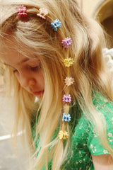 10 Pack Mini Flower Hair Claw