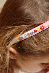 Flower Field Hairbrace | Mellow Rose
