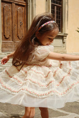 Flower Field Hairbrace | Mellow Rose