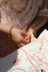 Flower Field Necklace and Bracelet Set