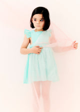 Xipil Dress | Glam Ice Green