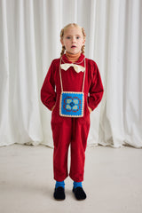 Corduroy Zora Blouse | Garnet