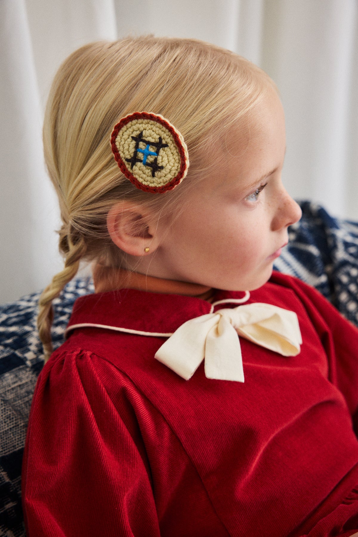 帽子 misha and puff 4-8y fox Kids Misha & Puff Garter Hat - Blueberry | Garmentory