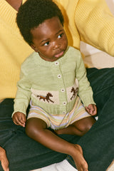 Baby Horse Trot Cardigan | Aventurine
