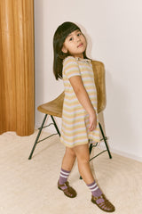 Pattie Dress | Mist Avenue Stripe