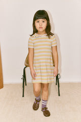 Pattie Dress | Mist Avenue Stripe