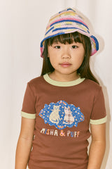 Barn Cats Collage Ringer Tee | Cola