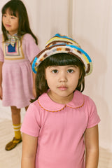 Rickrack Collar Tee | Azalea