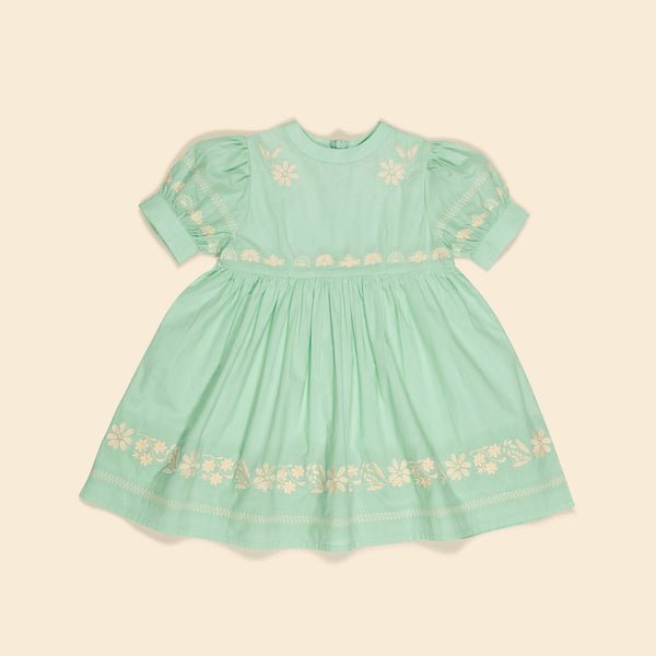 Mya Dress | Seaglass | Marigold Modern Kids Mya Dress | Seaglass | Marigold Modern Kids