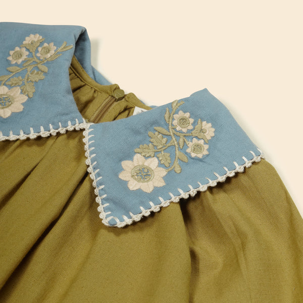 Myra Blouse | Dried Moss