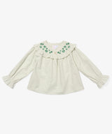 Maggie Blouse | Green Tattersall