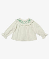 Maggie Blouse | Green Tattersall