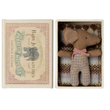 Sleepy/Wakey Baby Mouse In Matchbox | Rose