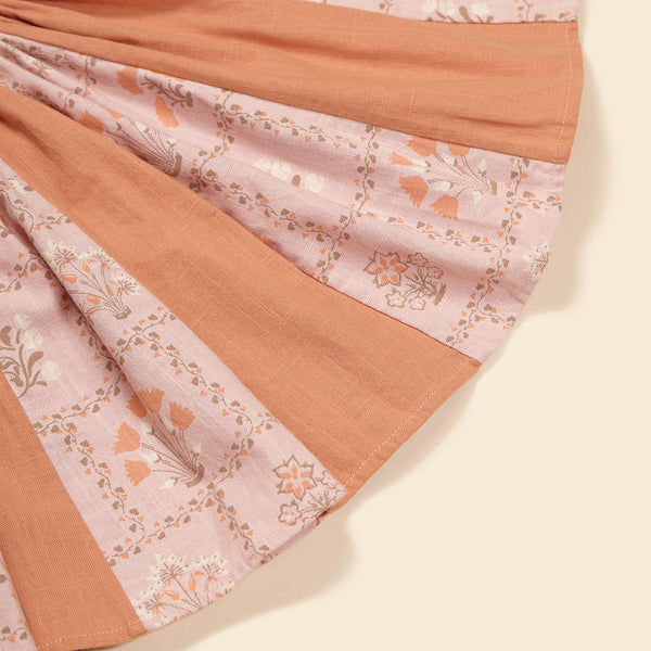 Maja Skirt | Desert Rose/Cabin Quilt Petal