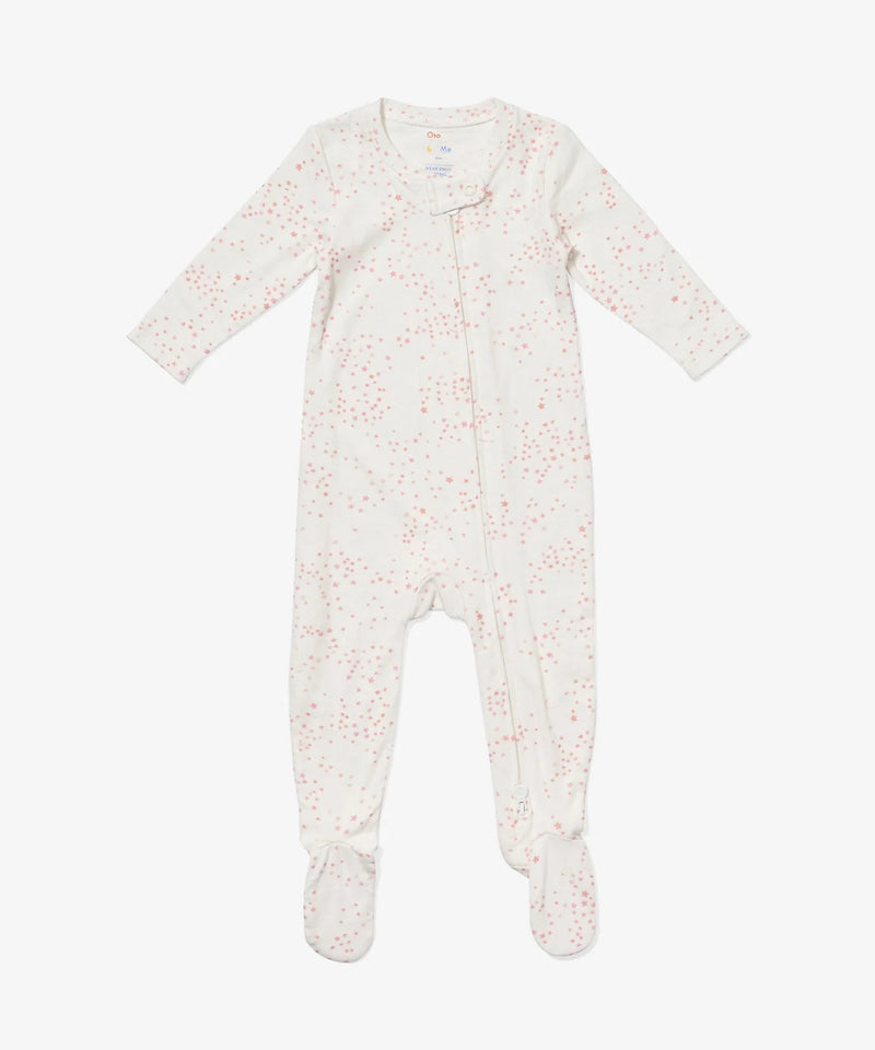 Marley Zip Pajama | Rose Star