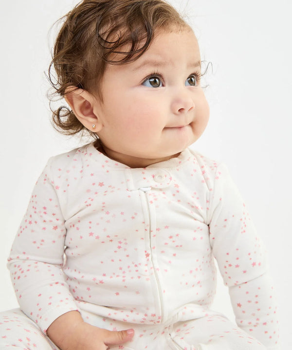 Marley Zip Pajama | Rose Star