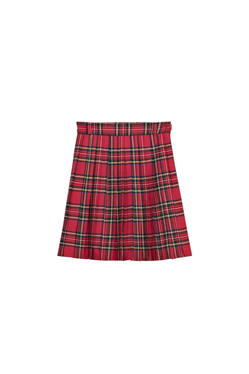 Martina Skirt | Galactic Red Check