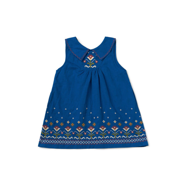 Sofia Shift Dress | Agean Blue