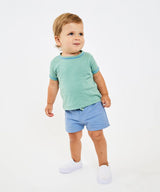 Bingo Baby Short | Dusty Blue