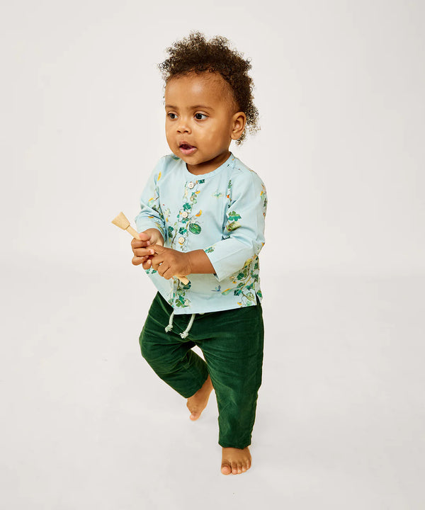 Bowie Baby Pant | Forest Corduroy