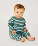 Edward Baby Long Sleeve T | Forest Stripe