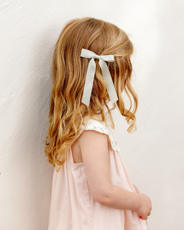 Satin Ribbon Bow | Ivory, Lavender, Sage