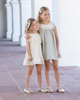 Daisy Dress | Eucalyptus Check