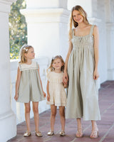 Daisy Dress | Eucalyptus Check