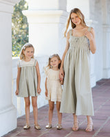 Daisy Dress | Eucalyptus Check