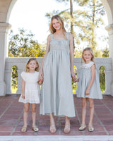 Daisy Dress | Eucalyptus Check