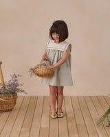 Daisy Dress | Eucalyptus Check