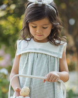 Daisy Dress | Eucalyptus Check