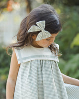 Daisy Dress | Eucalyptus Check
