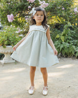 Daisy Dress | Eucalyptus Check