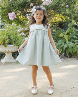 Daisy Dress | Eucalyptus Check