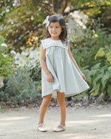 Daisy Dress | Eucalyptus Check