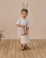 Suspender Short | Sky Stripe