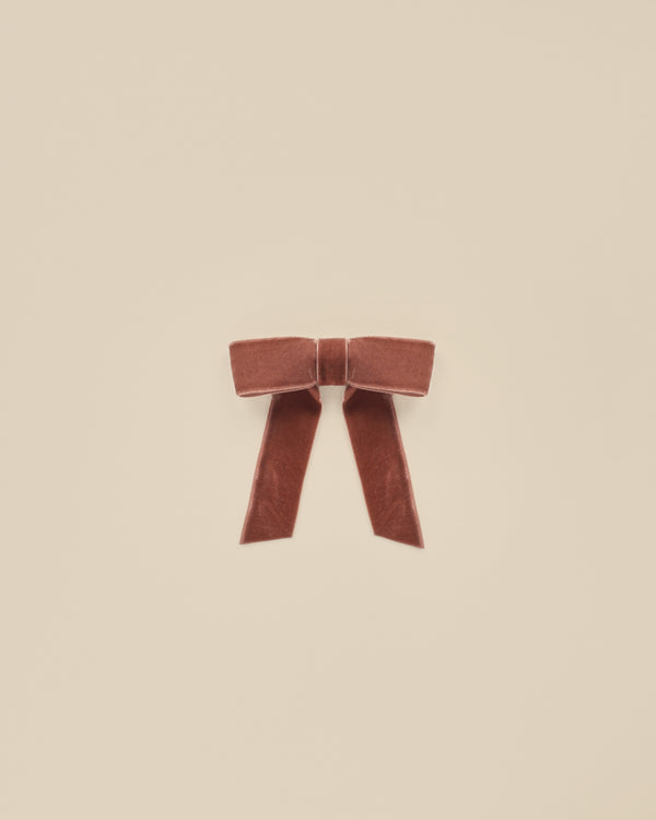 Velvet Bow | Poppy