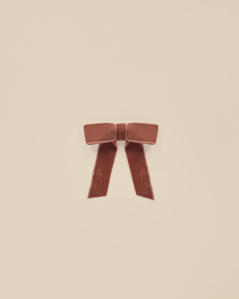 Velvet Bow | Poppy