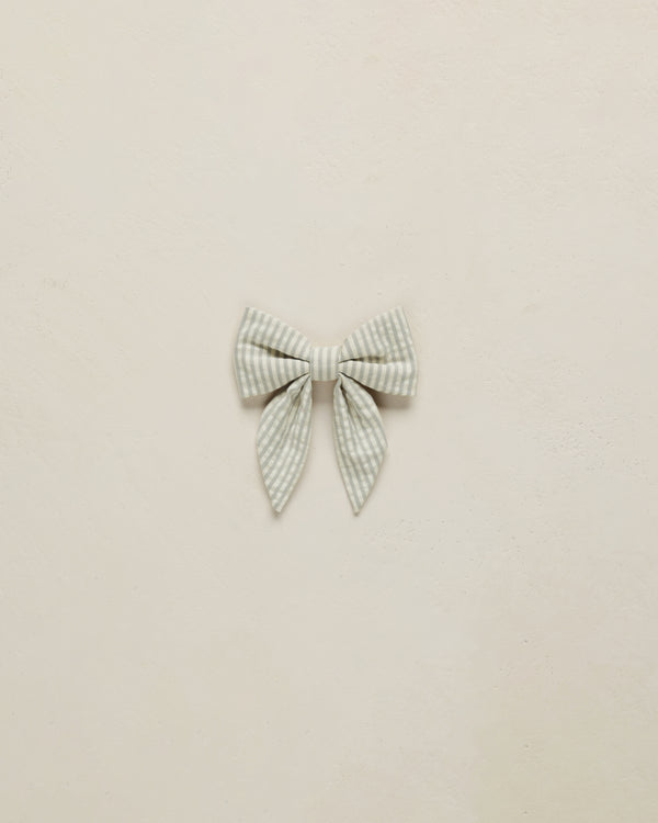 Norah Bow | Sage Stripe