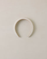 Padded Headband | Sky Stripe Seersucker