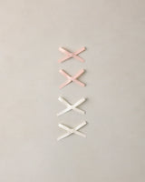 Mini Satin Ribbon Bows | Pearl, Ivory