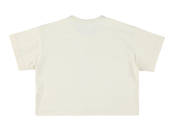 Warsaw Catsolo Oversized Tshirt | Eggshell