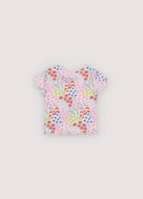 Nicolette Baby Tee Anemone Print