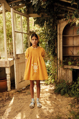 Noemie Dress | Tangerine