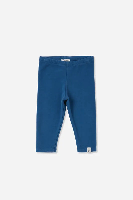 Soft Fleece Baby Leggings | Blue