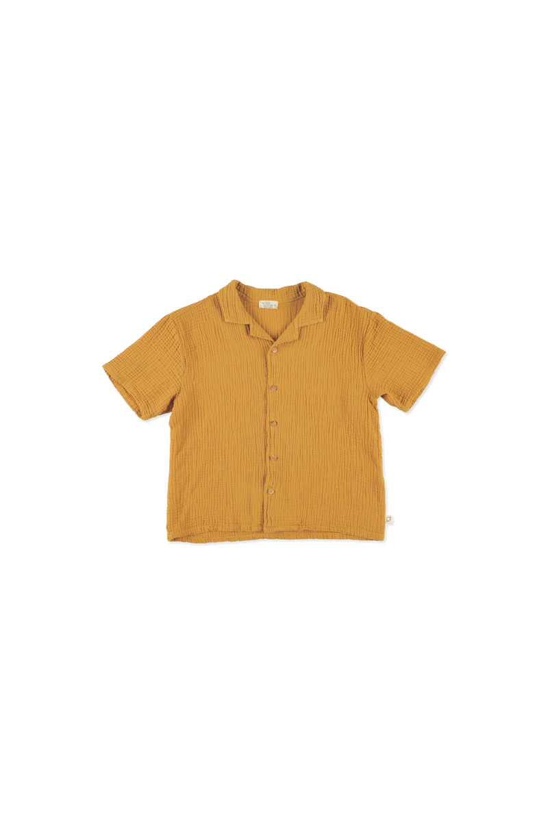 Soft Gauze Shirt | Oil